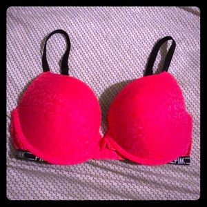 VS Pink Push-up Bra